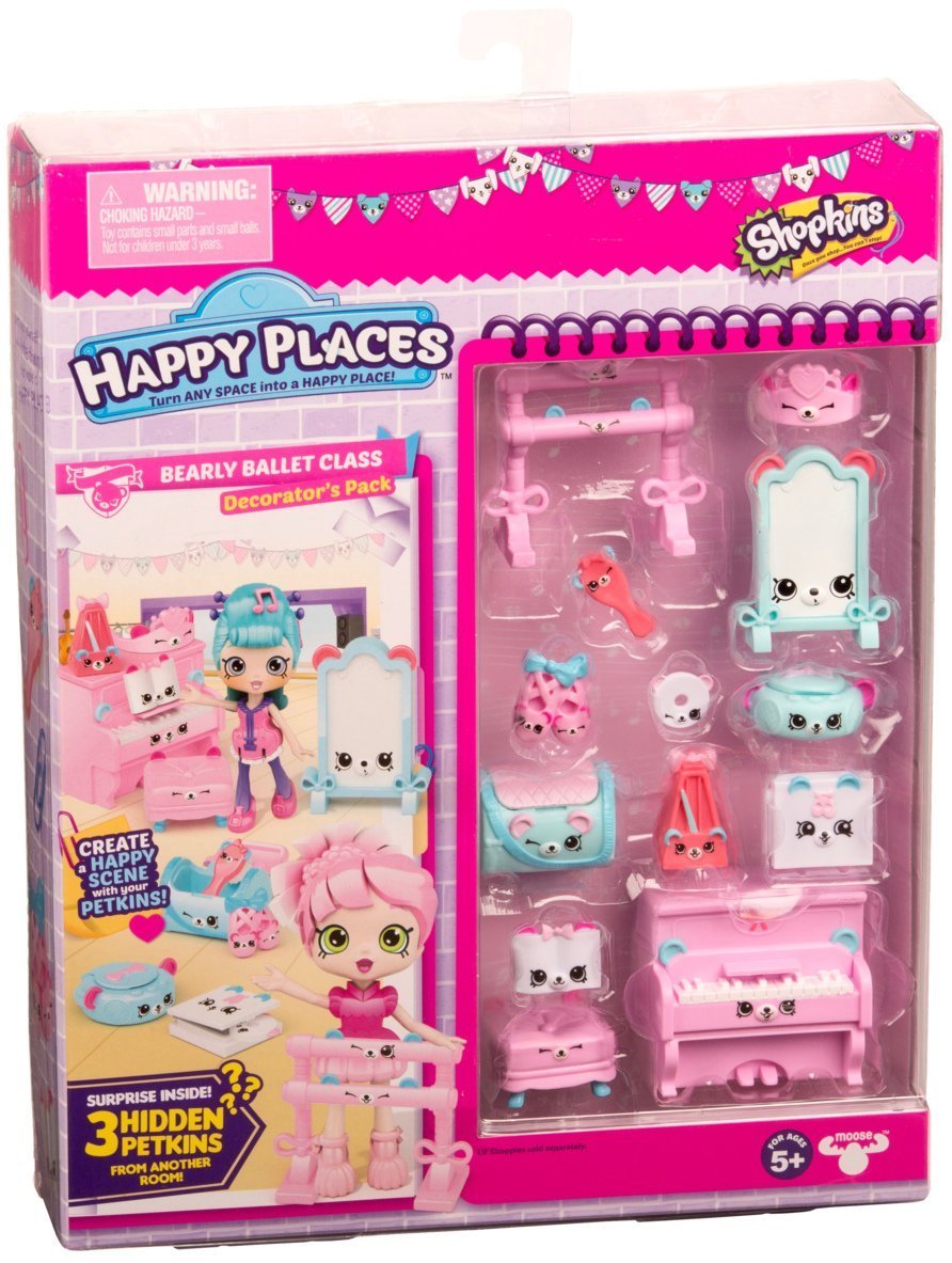HAPPY PLACES S3 DECORATOR PACK BEARLY BALLET CLASS