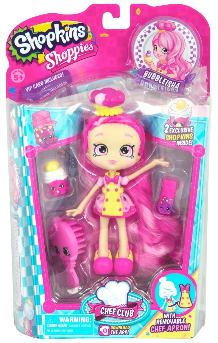 SHOPKINS SHOPPIES DOLL CHEF CLUB BUBBLEISHA