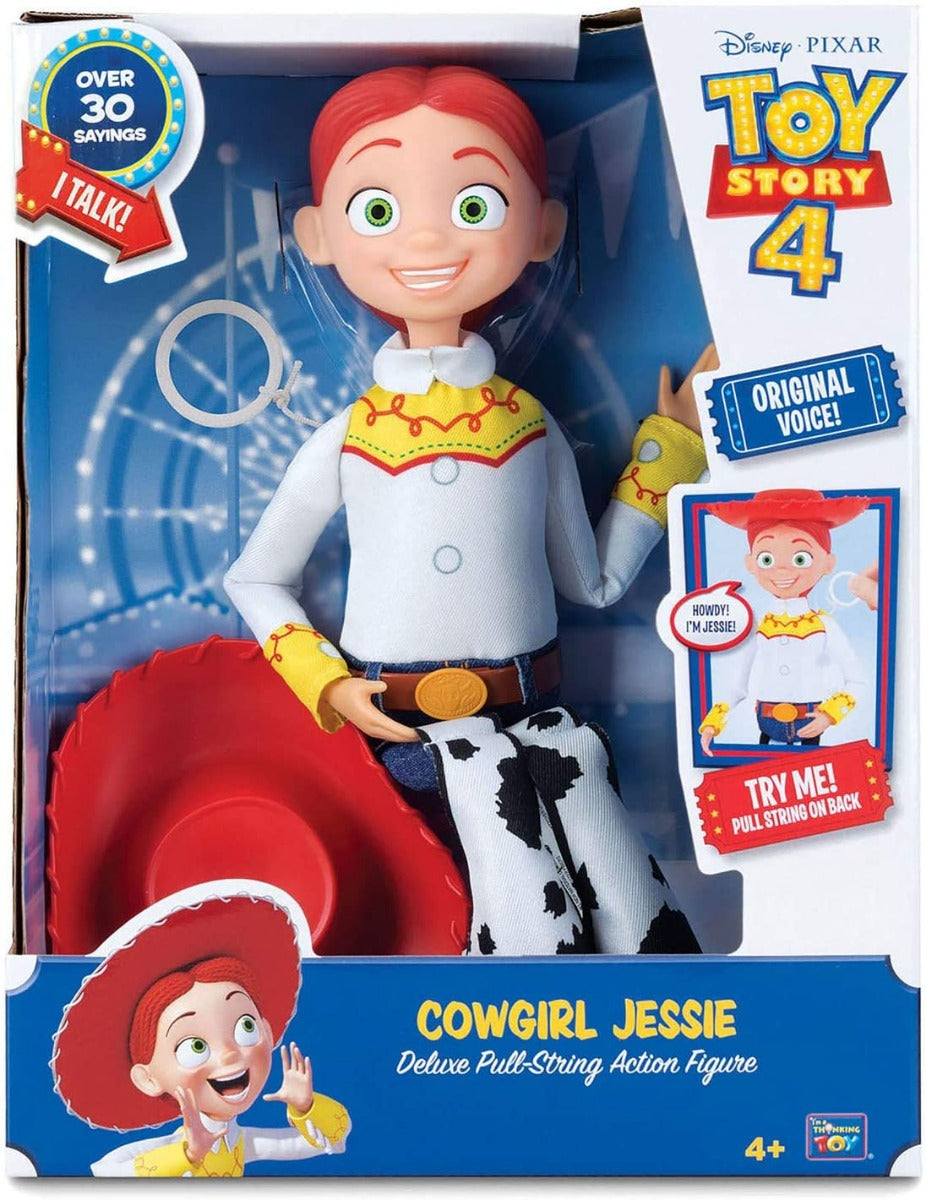 TOY STORY 4 COWGIRL JESSIE Deluxe Pull-String Action Figure