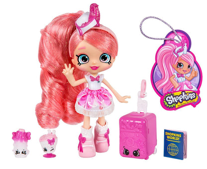SHOPKINS SHOPPIES S8 W3 THEMED DOLL SINGLE PACK PINKIE COLA