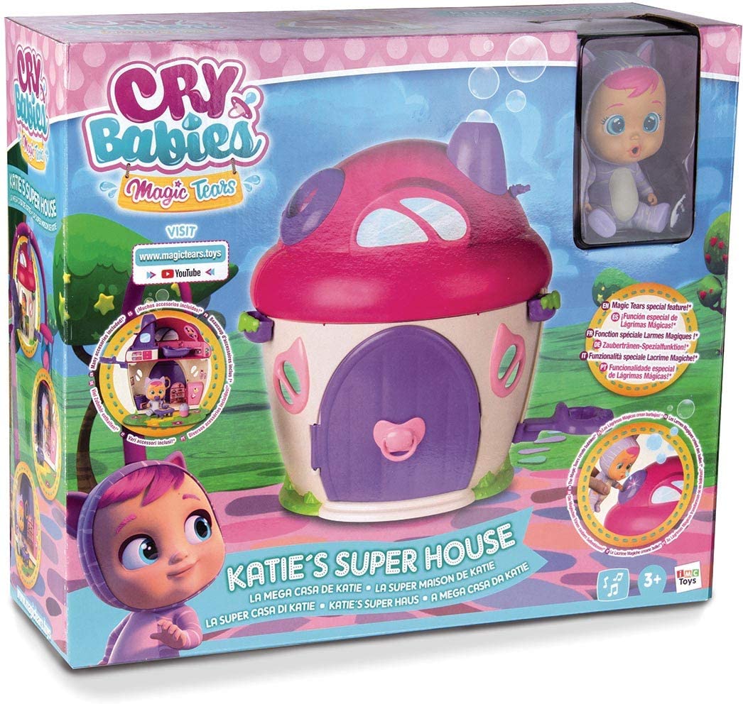 CRY BABIES MAGIC TEARS KATIE'S SUPER HOUSE PLAYSET