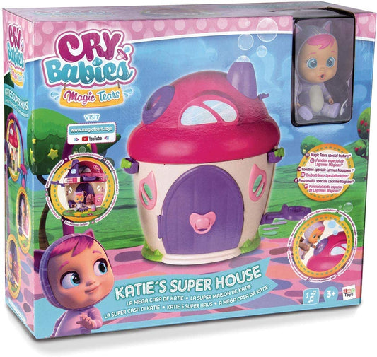 CRY BABIES MAGIC TEARS KATIE'S SUPER HOUSE PLAYSET