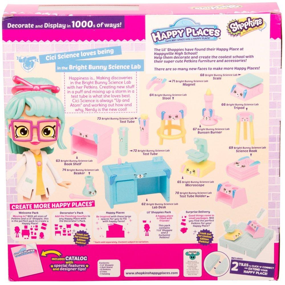 HAPPY PLACES S3 WELCOME PACK BRIGHT BUNNY SCIENCE LAB