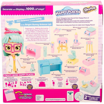 HAPPY PLACES S3 WELCOME PACK BRIGHT BUNNY SCIENCE LAB