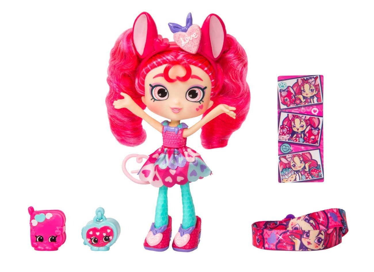SHOPKINS SHOPPIES S9 WILD STYLE SINGLE PACK W2 VALENTINA HEARTS