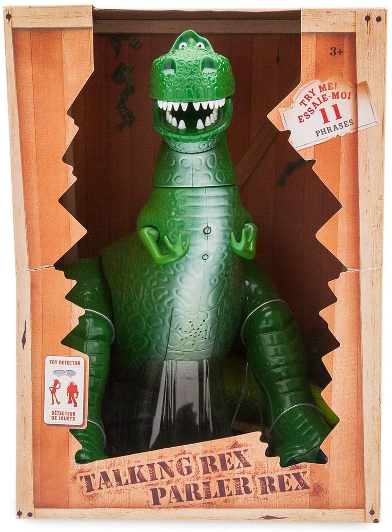 DISNEY TOY STORY REX INTERACTIVE TALKING FIGURE 12''