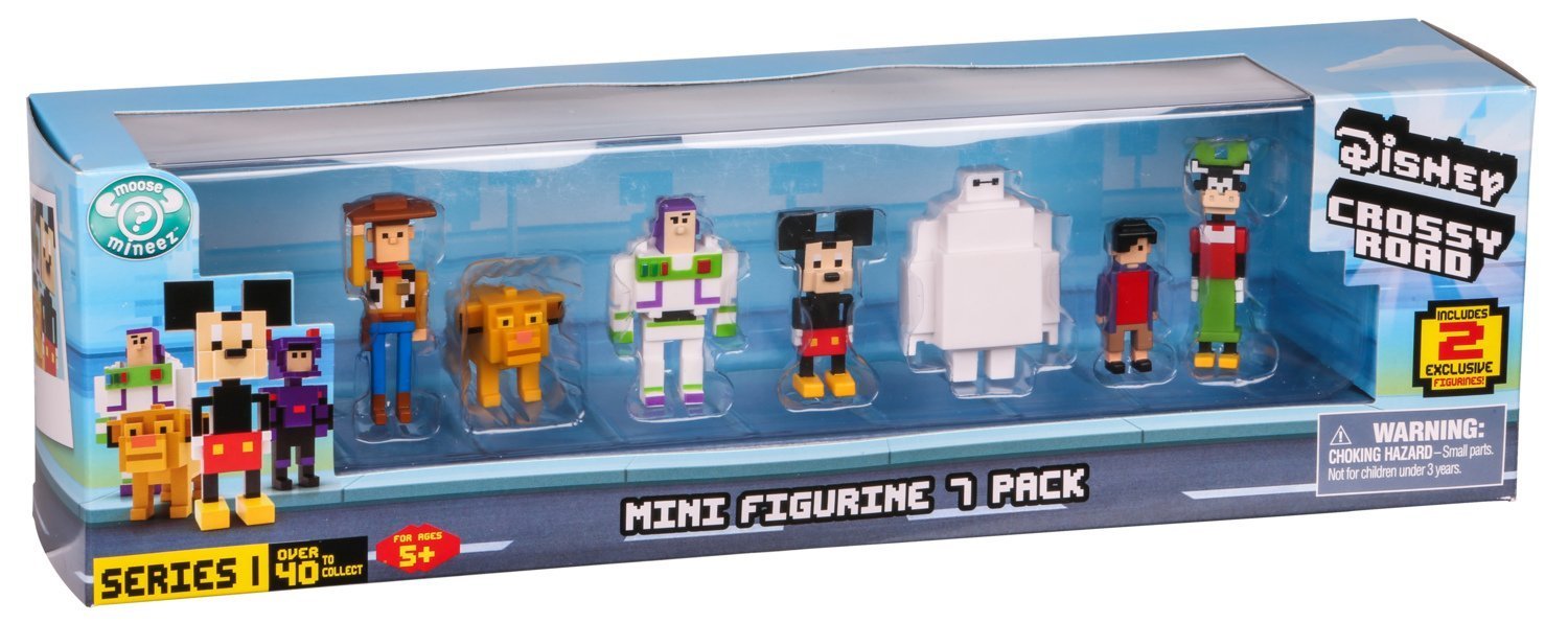 DISNEY CROSSY ROAD S1 MINI FIGURES 7 PACK