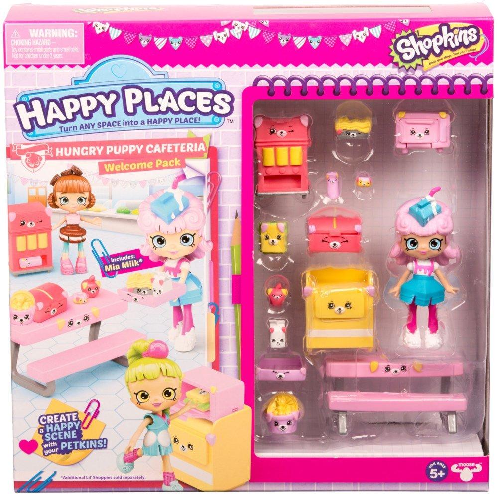 HAPPY PLACES S3 WELCOME PACK HUNGRY PUPPY CAFETERIA