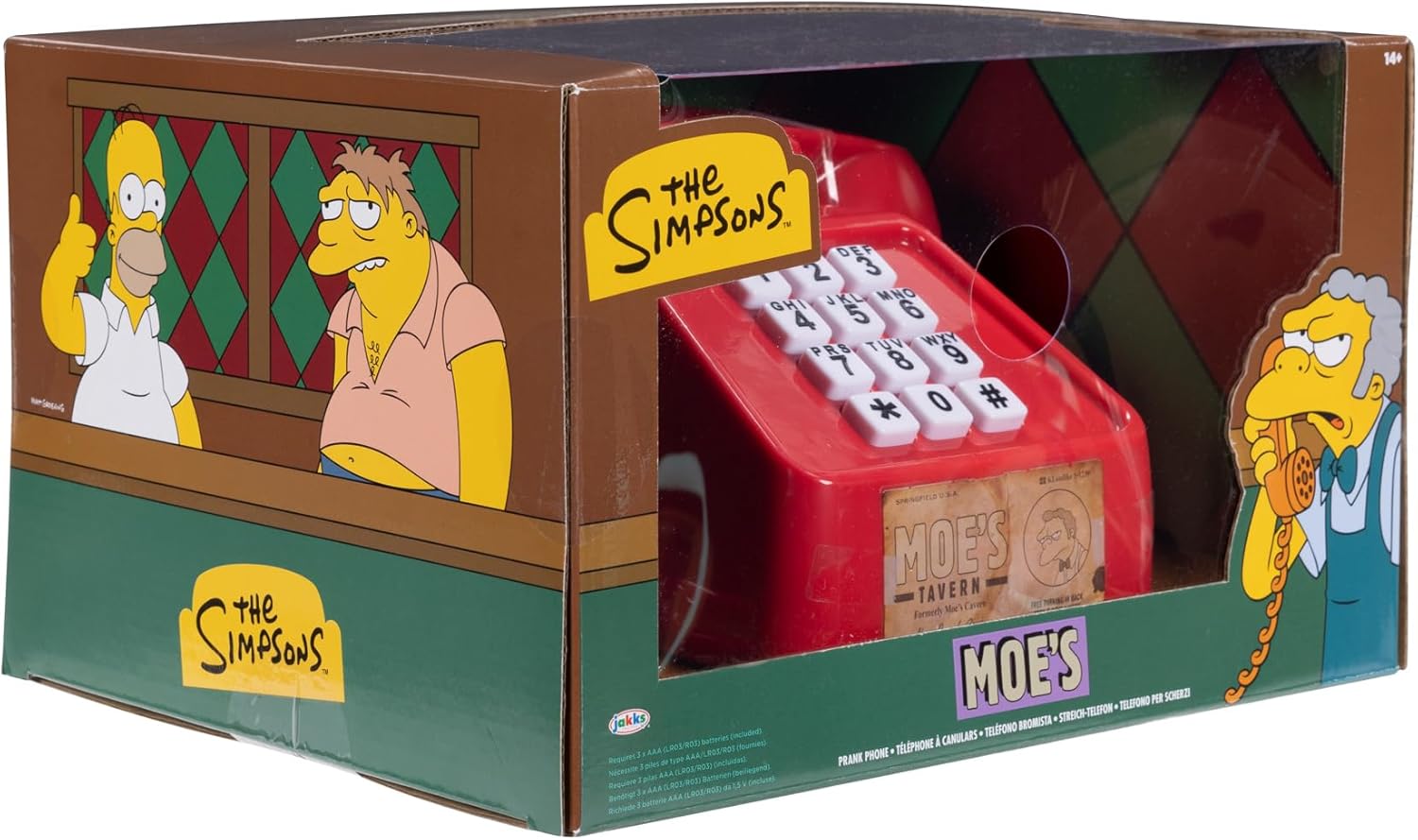 The Simpsons Moeâ€™s Prank Phone