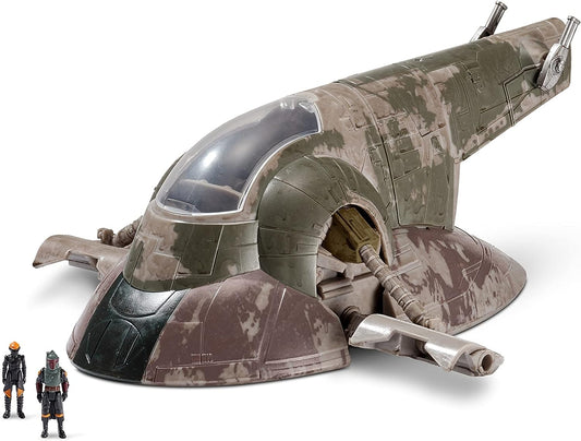 STAR WARS Deluxe Vehicle (8" Vehicle & Figure) Boba Fett's Ship W1