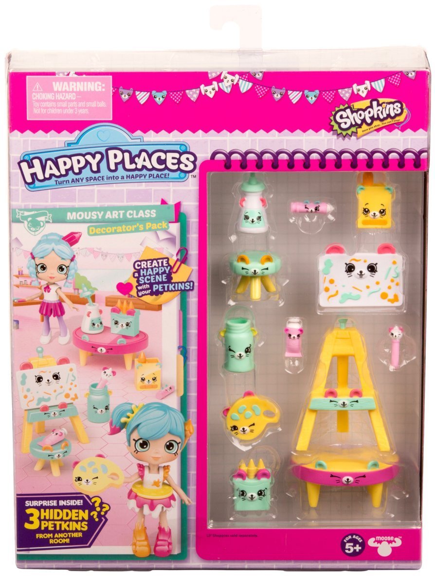 HAPPY PLACES S3 DECORATOR PACK MOUSY ART CLASS