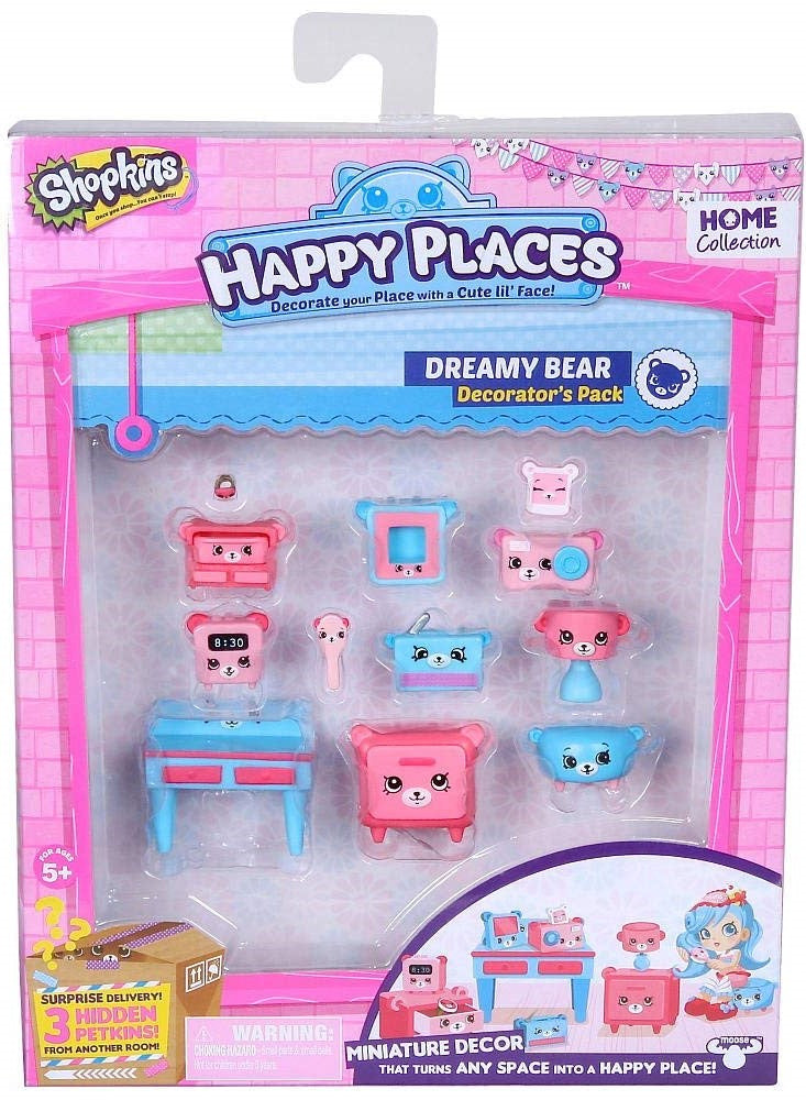 HAPPY PLACES DECORATOR'S PACKS DREAMY BEAR