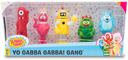 YO GABBA GABBA GANG 3" FIGURE 5-PACK