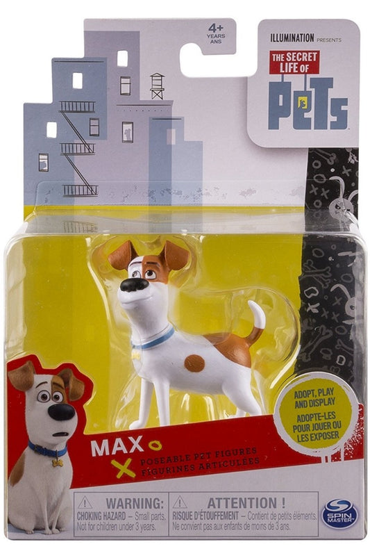 SECRET LIFE OF PETS POSEABLE PET FIGURE MAX