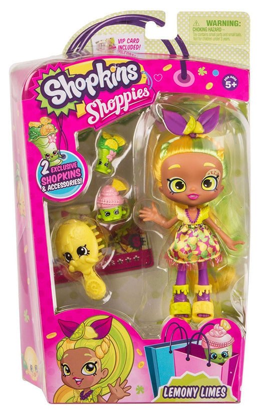 SHOPKINS SHOPPIES S4 SINGLE PACK W1 LEMONY LIMES