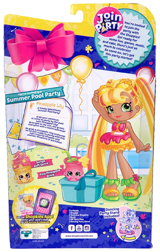 SHOPPIES PARTY DOLLS (W2) PINEAPPLE LILLY