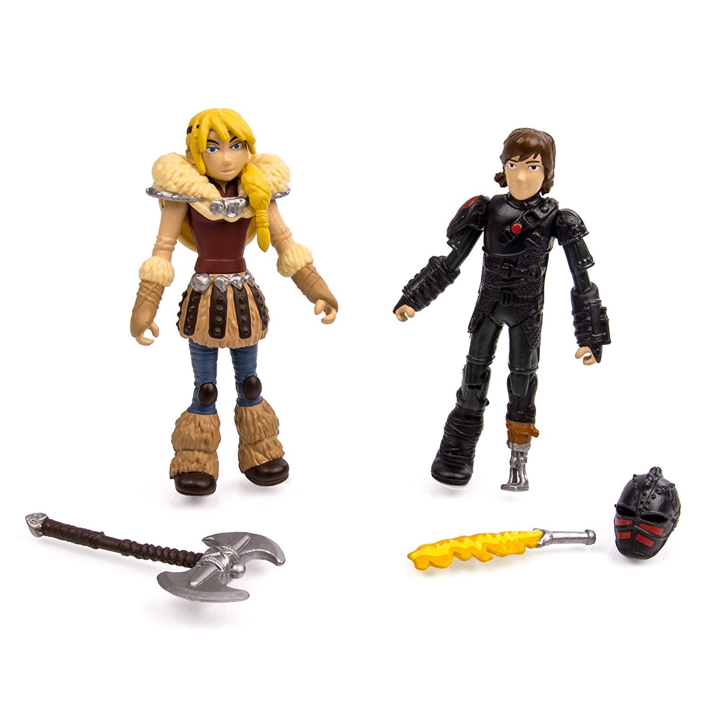 HOW TO TRAIN YOUR DRAGON 2 ASTRID & HICCUP VIKING WARRIORS 2-PACK