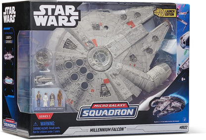 Star Wars Feature Vehicle (9" Vehicle & Figure) Millennium Falcon W1