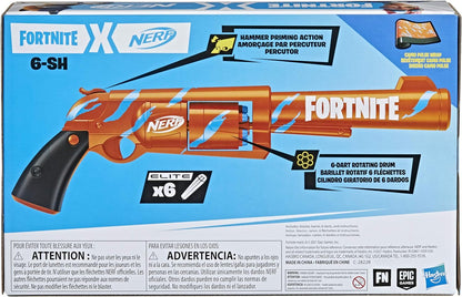 NERF FORTNITE 6-SH DART BLASTER