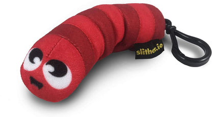 SLITHER.IO S1 BLIND BOX PLUSH W/ CLIP (SET OF 5)