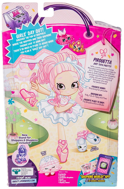 SHOPKINS SHOPPIES S3 (W3) SINGLE PACK PIROUETTA