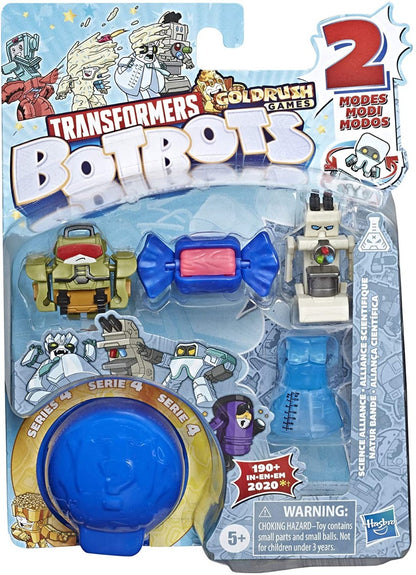 TRANSFORMERS BOTBOTS TOYS SERIES 4 SCIENCE ALLIANCE 5-PACK ASSORTED