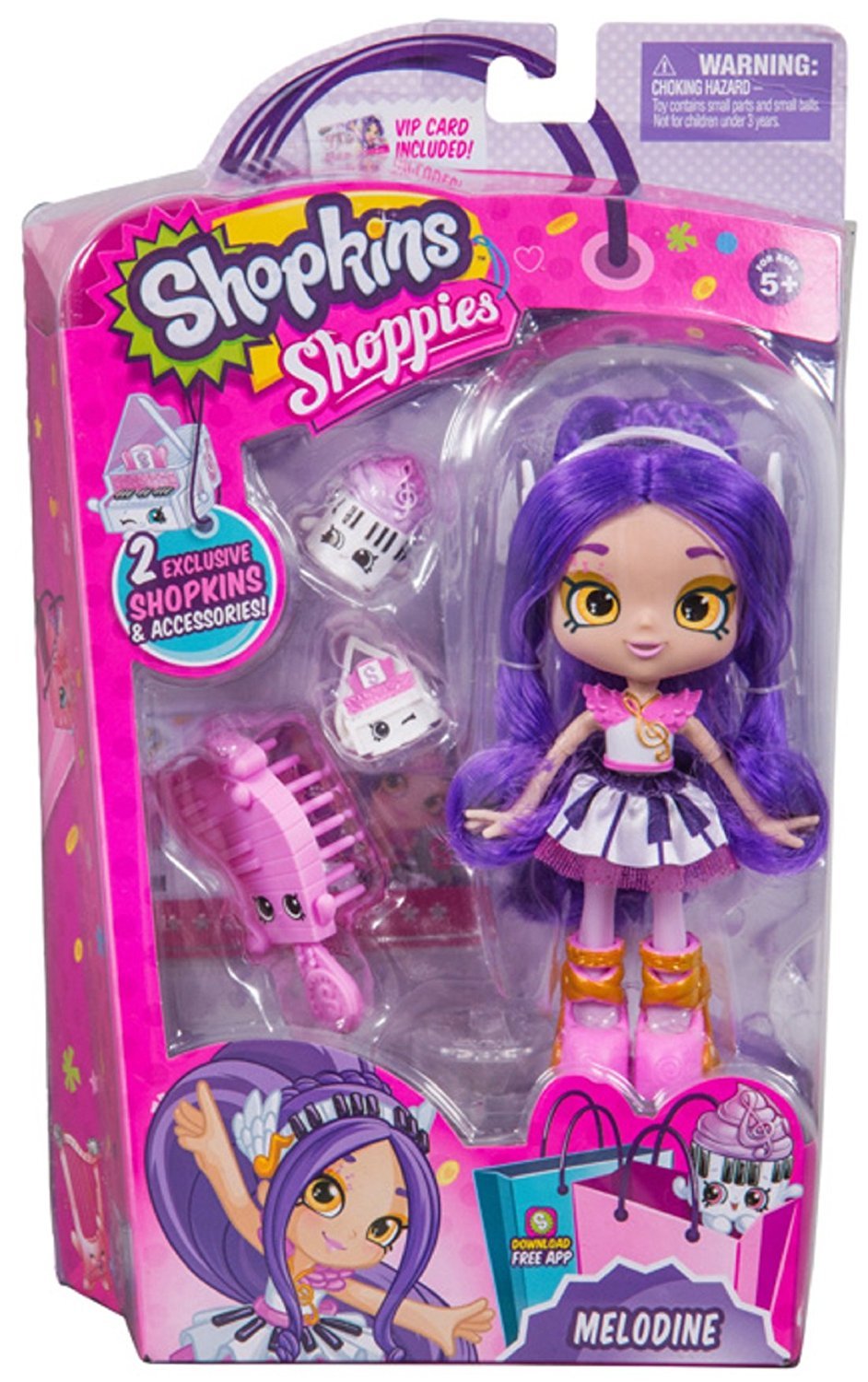 SHOPKINS SHOPPIES S3 (W3) SINGLE PACK MELODINE