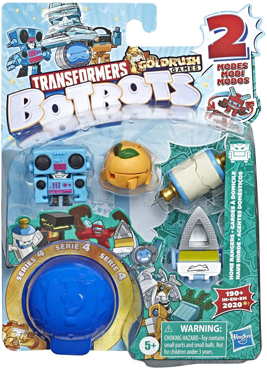 TRANSFORMERS BOTBOTS TOYS SERIES 4 HOME RANGERS 5-PACK ASSORTED
