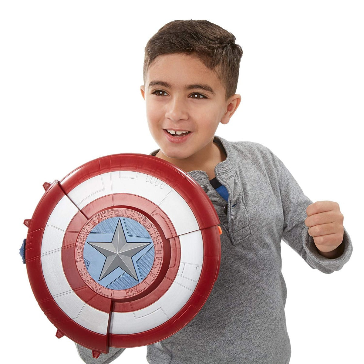 Marvel Avengers Captain America Blaster Reveal Shield