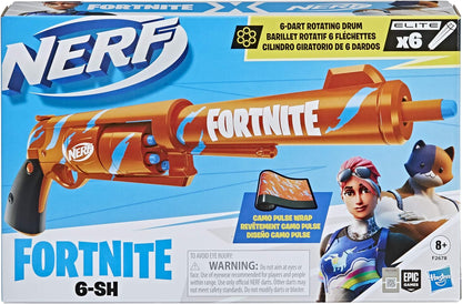 NERF FORTNITE 6-SH DART BLASTER