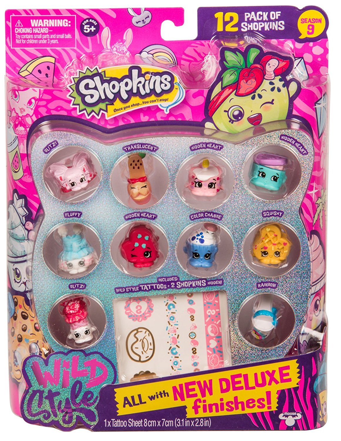 SHOPKINS S9 WILD STYLE 12 PACK