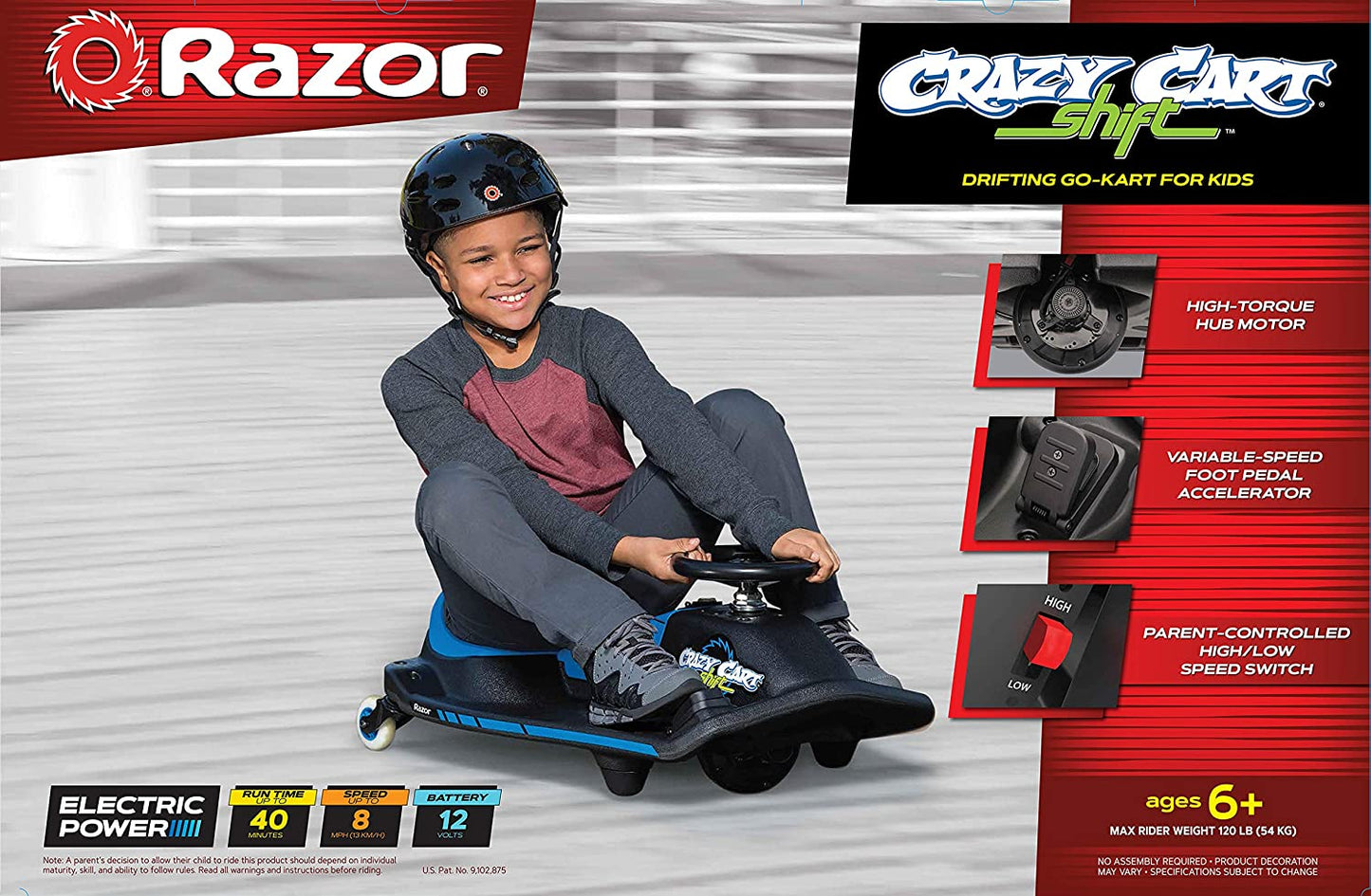 RAZOR CRAZY CART SHIFT 2.0