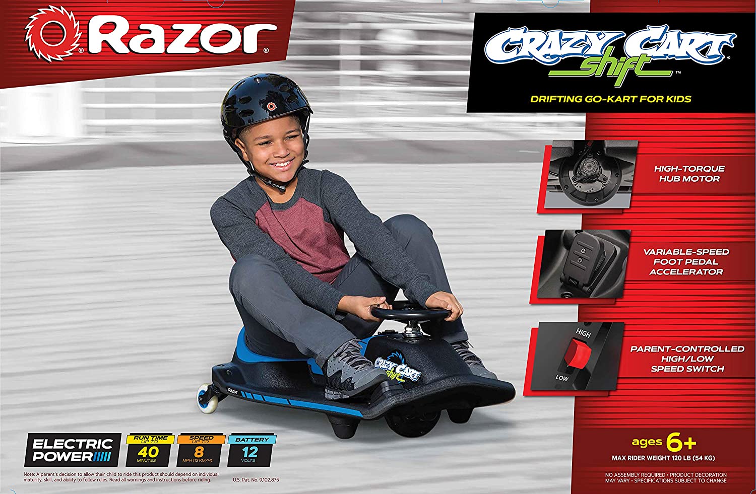 RAZOR CRAZY CART SHIFT 2.0