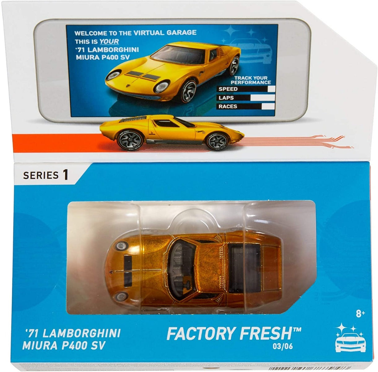 Hot Wheels iD '71 Lamborghini Miura P400 SV