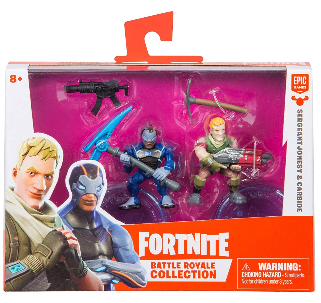 FORTNITE BATTLE ROYALE COLLECTION: CARBIDE & SERGEANT JONESY
