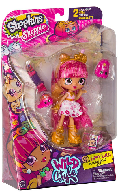 SHOPKINS SHOPPIES S9 WILD STYLE SINGLE PACK W1 LIPPY LULU