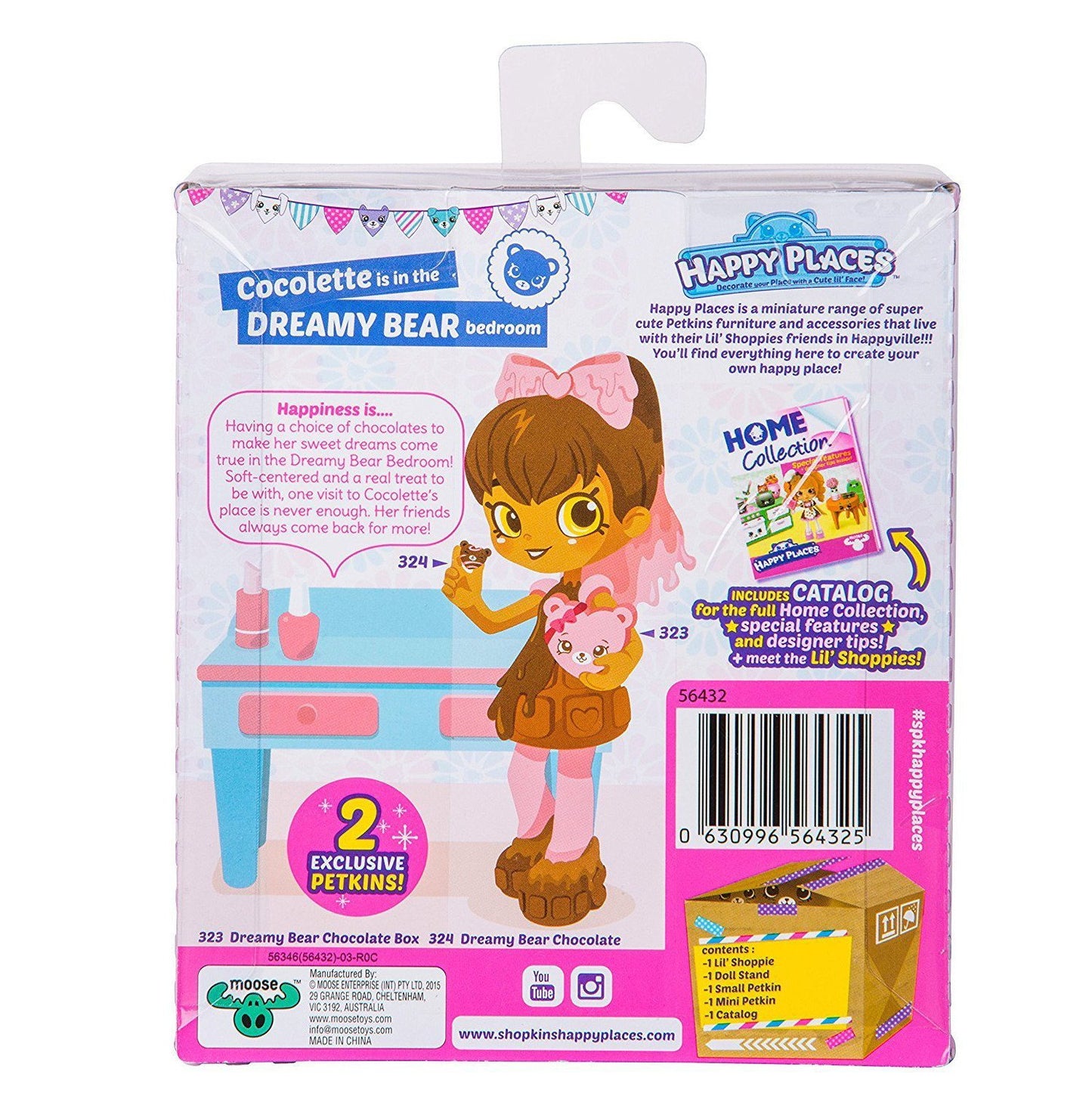 HAPPY PLACES S2 DOLL SINGLE PACKS SET OF 6
