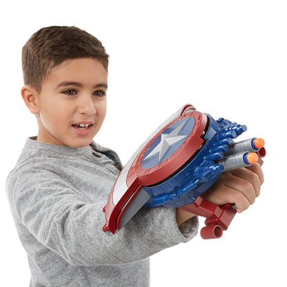 Marvel Avengers Captain America Blaster Reveal Shield