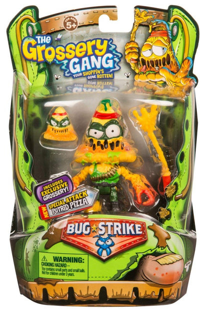 THE GROSSERY GANG S4 W2 BUG STRIKE ACTION FIGURE PUTRID PIZZA