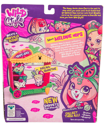SHOPKINS SHOPPETS S9 WILD STYLE THEME PACK MELONIE HOPS