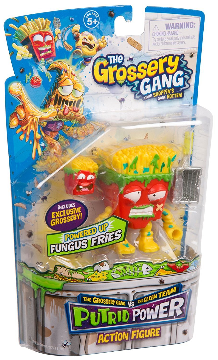 THE GROSSERY GANG S3 W2 PUTRID POWER FIGURE FUNGUS FRIES
