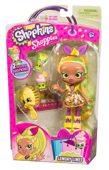 SHOPKINS SHOPPIES S4 SINGLE PACK W1 LEMONY LIMES
