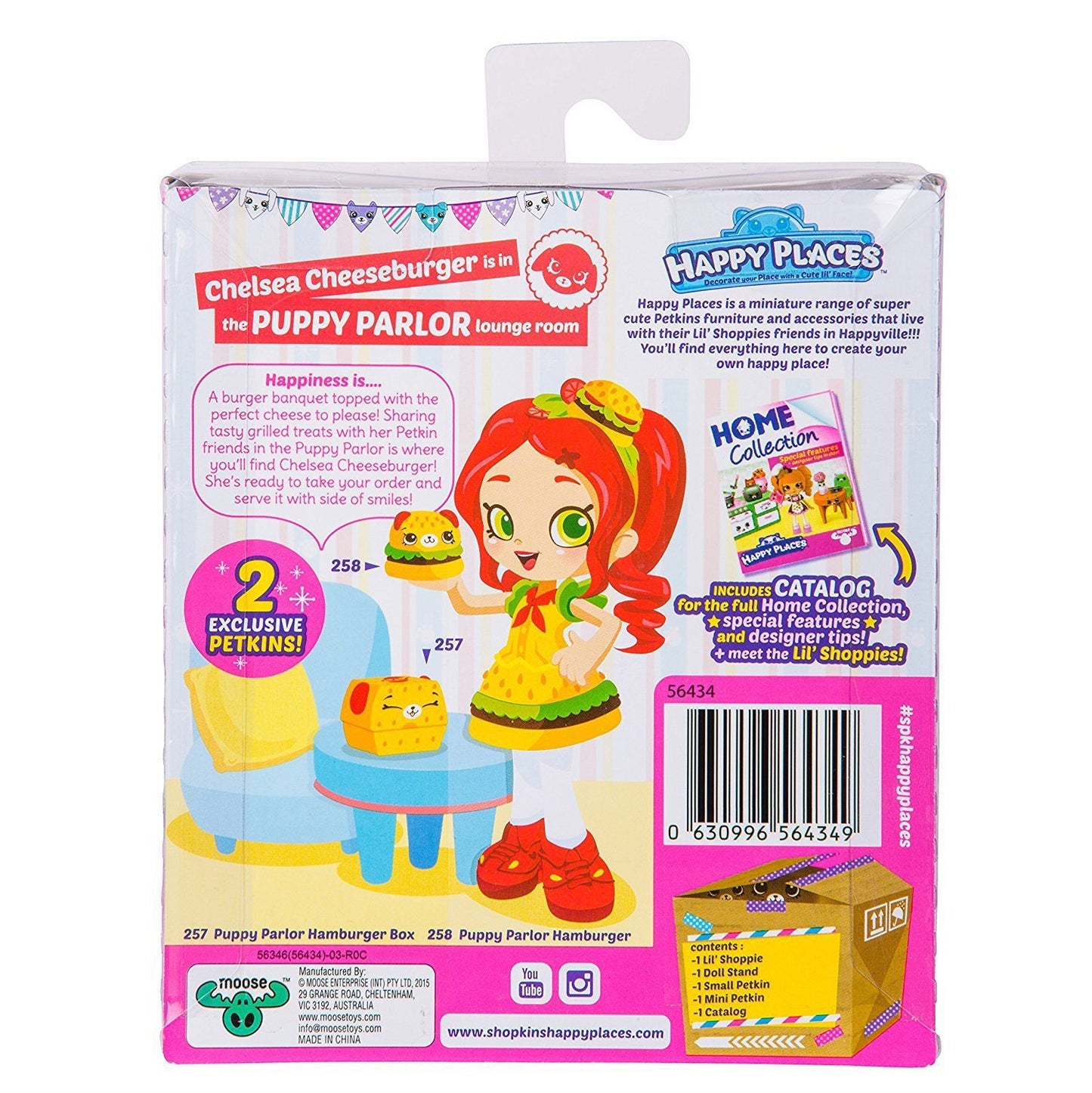 HAPPY PLACES S2 DOLL SINGLE PACKS SET OF 6