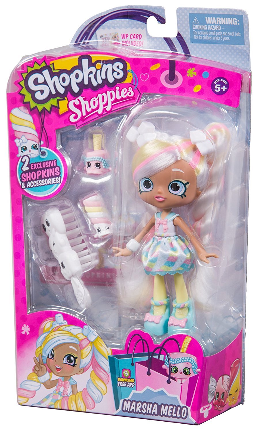SHOPKINS SHOPPIES S3 (W2) SINGLE PACK MARSHA MELLO