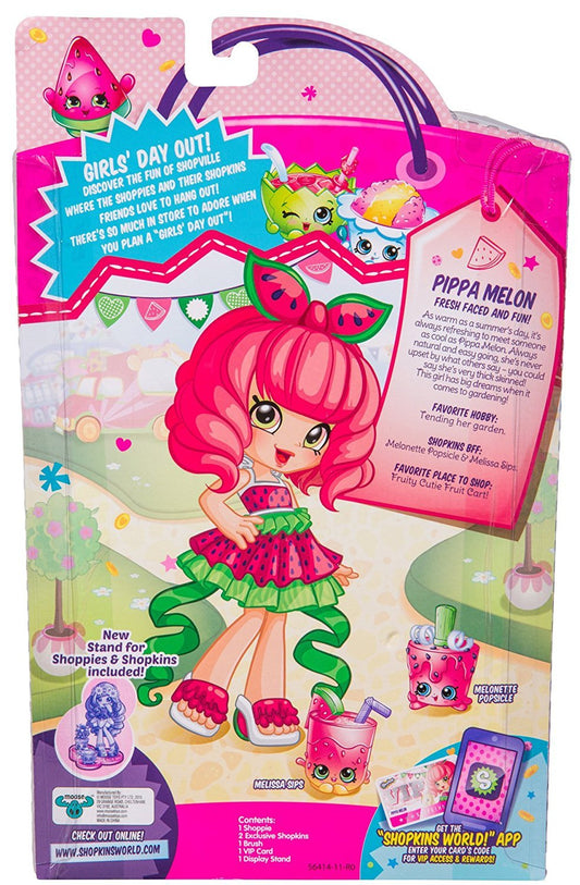 SHOPKINS SHOPPIES S3 (W2) SINGLE PACK PIPPA MELON