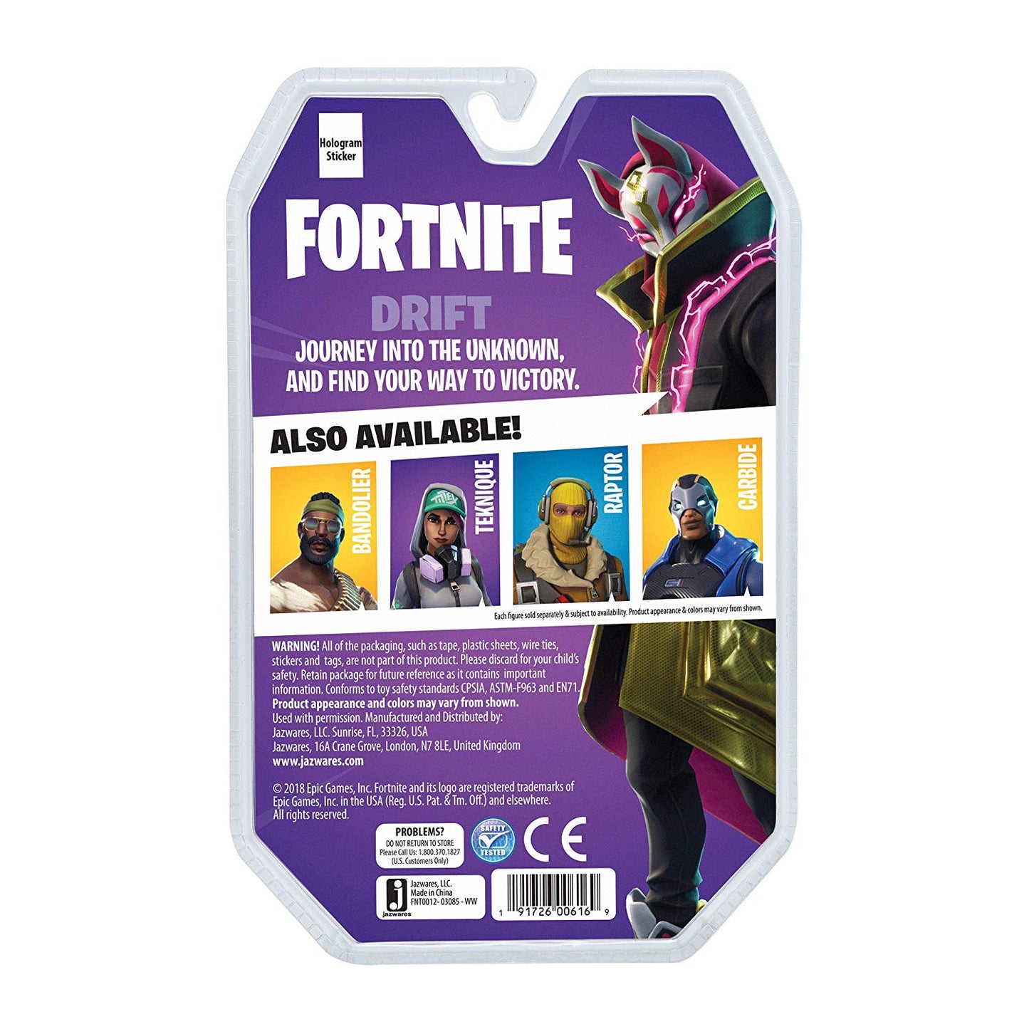 FORTNITE SOLO MODE FIGURE PACK DRIFT