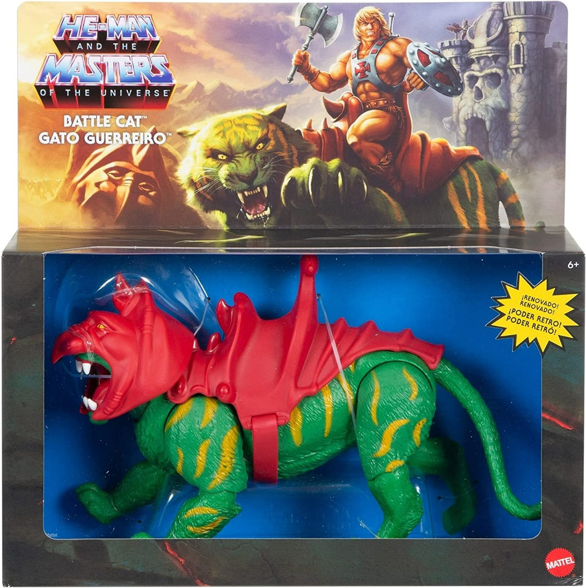 MASTER OF THE UNIVERSE ORIGINS BATTLE CAT ACTION FIGURE
