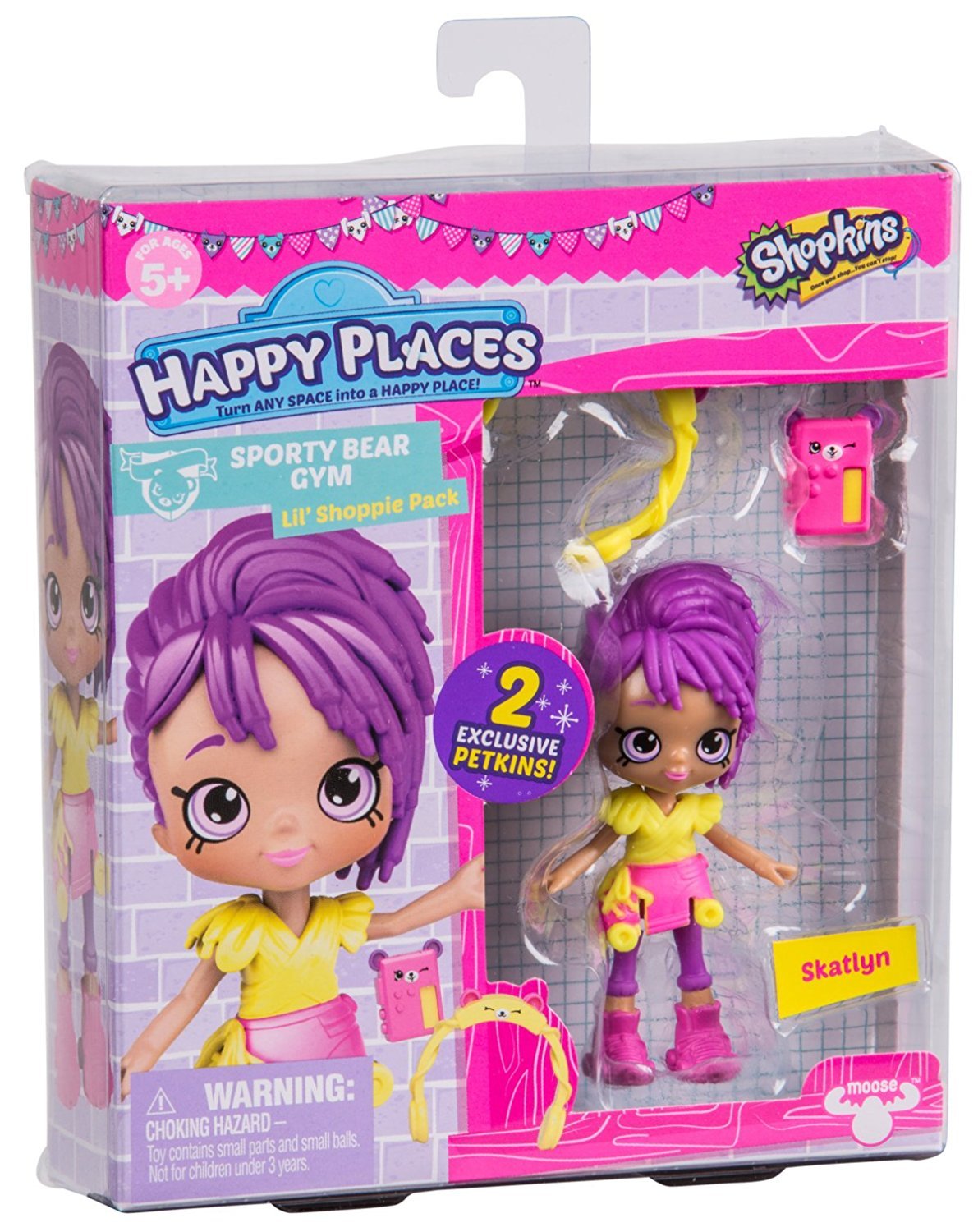 HAPPY PLACES S3 W2 DOLL SINGLE PACK SKATLYN