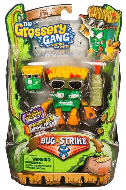 THE GROSSERY GANG S4 W1 BUG STRIKE ACTION FIGURE FUNGUS FRIES