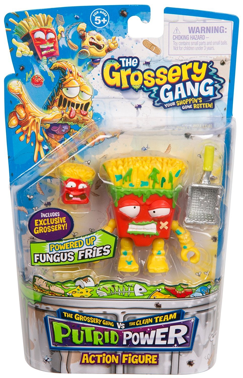 THE GROSSERY GANG S3 W2 PUTRID POWER FIGURE FUNGUS FRIES